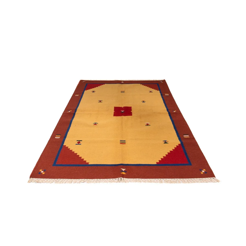 Kelim Teppich - Trendy 240 x 170 cm - gold
