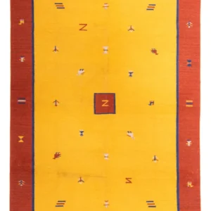 Kelim Teppich - Trendy 240 x 170 cm - gold