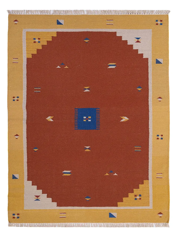 Kelim Teppich - Trendy - 240 x 170 cm - rost