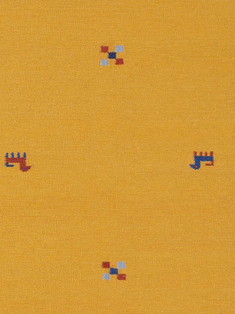 Kelim Teppich - Trendy - 240 x 170 cm - senfgelb