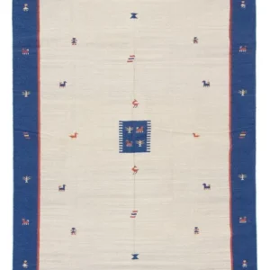 Kelim Teppich - Trendy 300 x 200 cm - beige