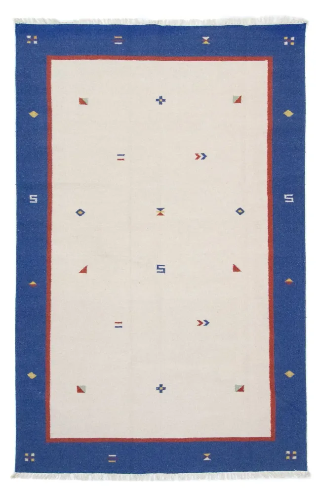 Kelim Teppich - Trendy 300 x 200 cm - beige