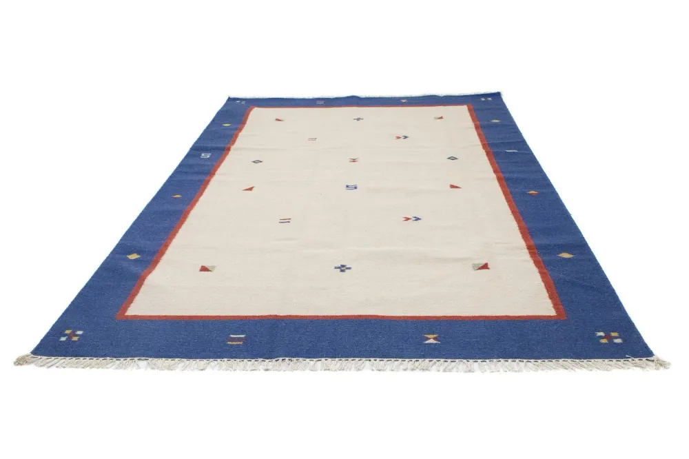 Kelim Teppich - Trendy 300 x 200 cm - beige