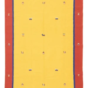Kelim Teppich - Trendy 300 x 200 cm - gelb