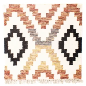 Kelim Teppich - Trendy 69 x 67 cm - beige