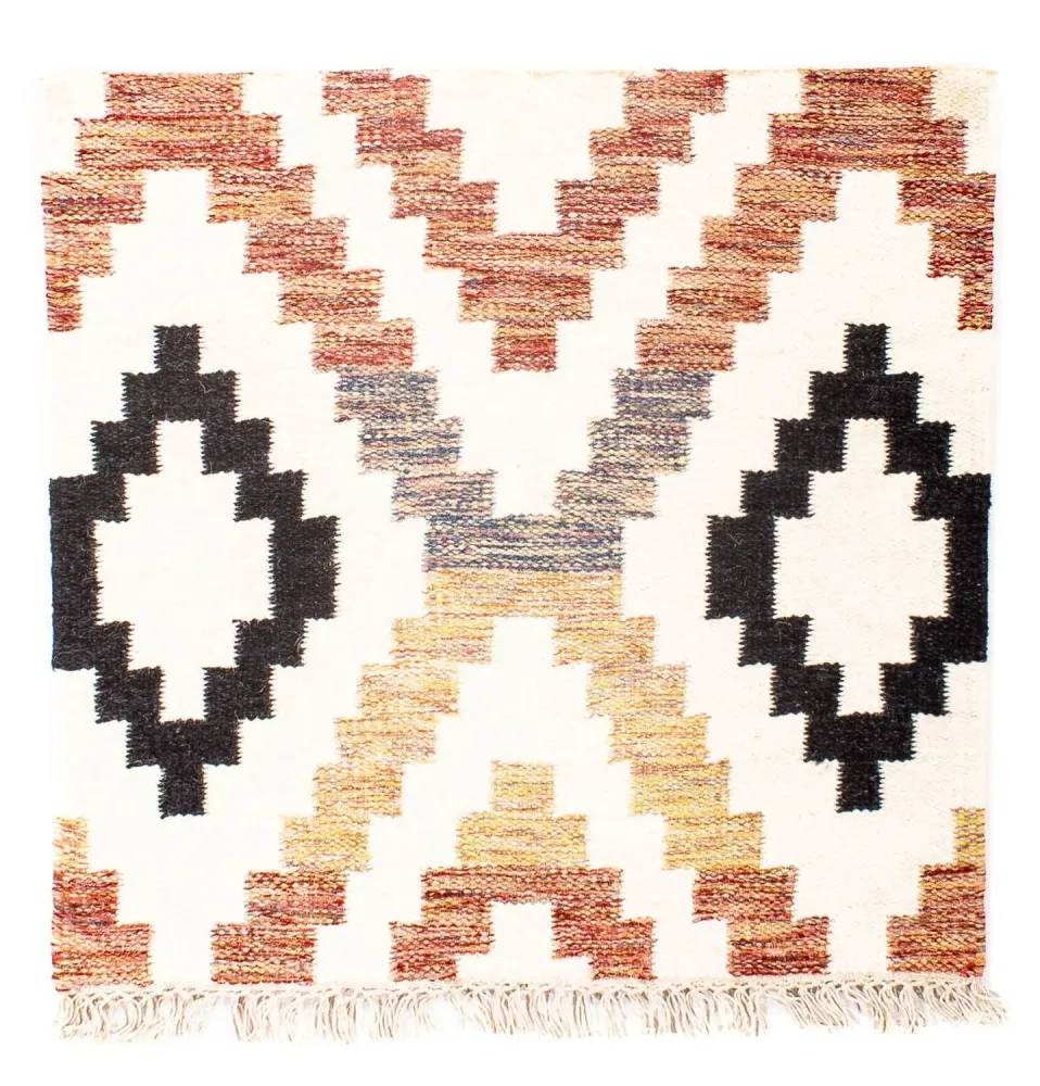 Kelim Teppich - Trendy 69 x 67 cm - beige