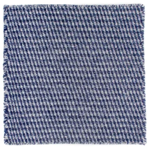 Kelim Teppich - Trendy 63 x 62 cm - dunkelblau