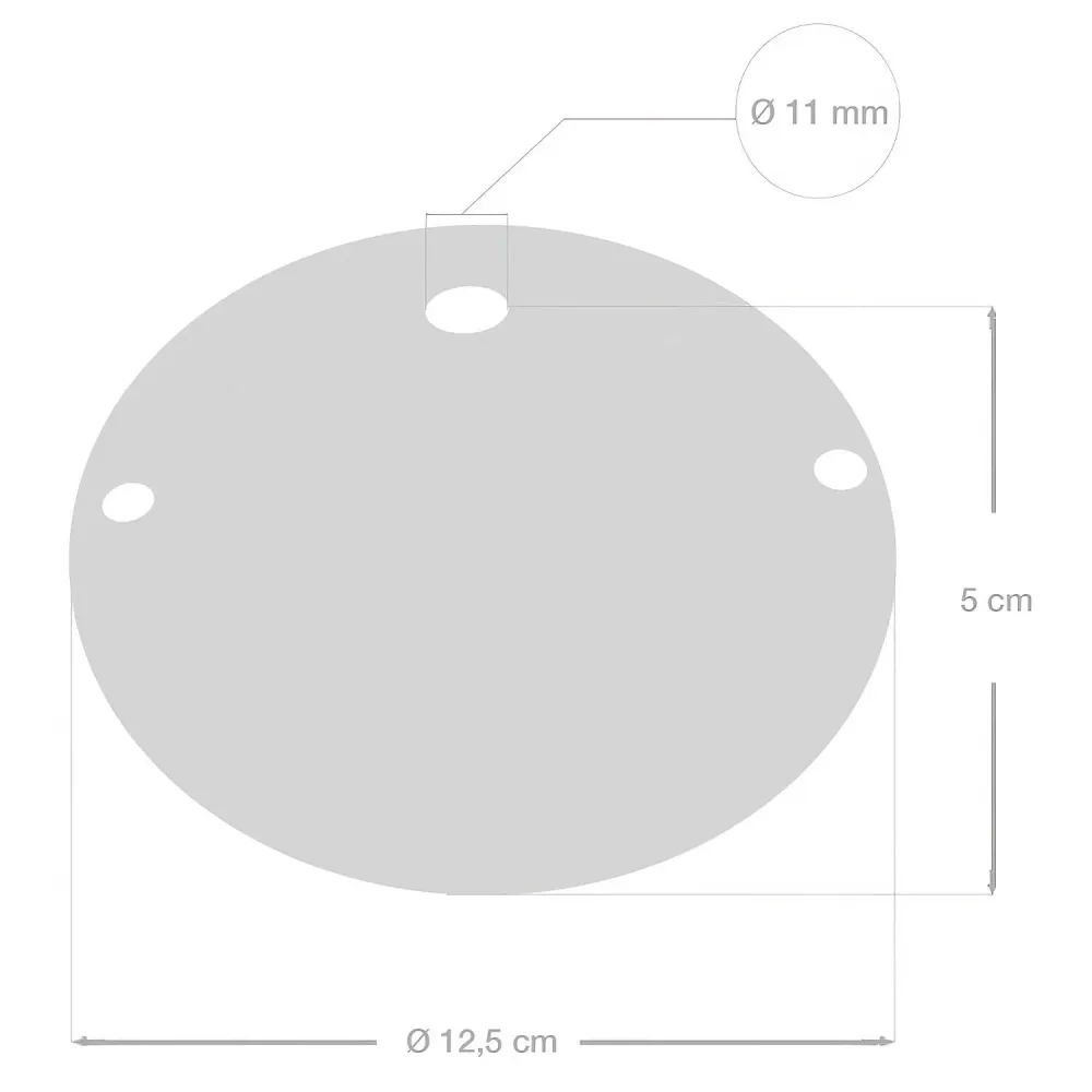 Kit base de teto em cerâmica simples - Efeito Craquelet