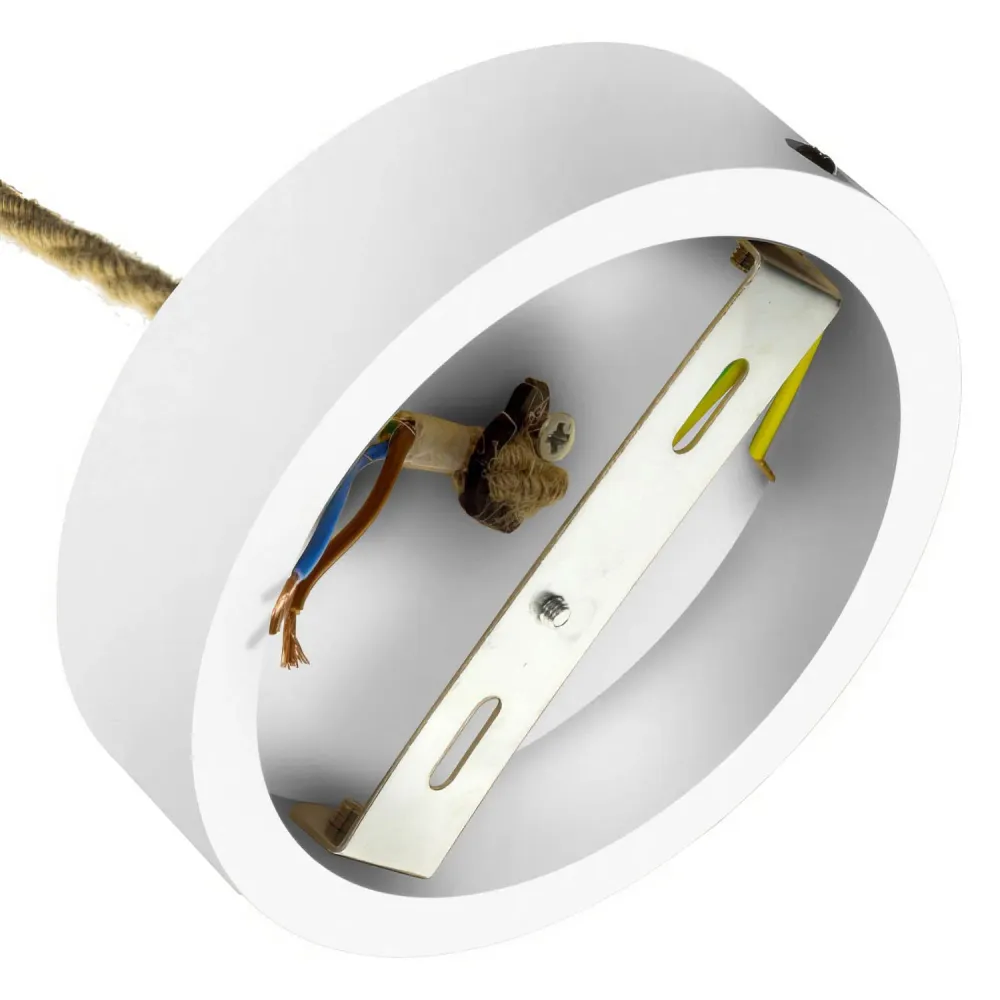 Kit base de teto em madeira - Branco