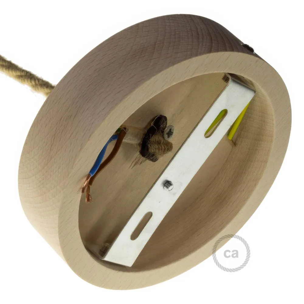 Kit base de teto em madeira - Neutro