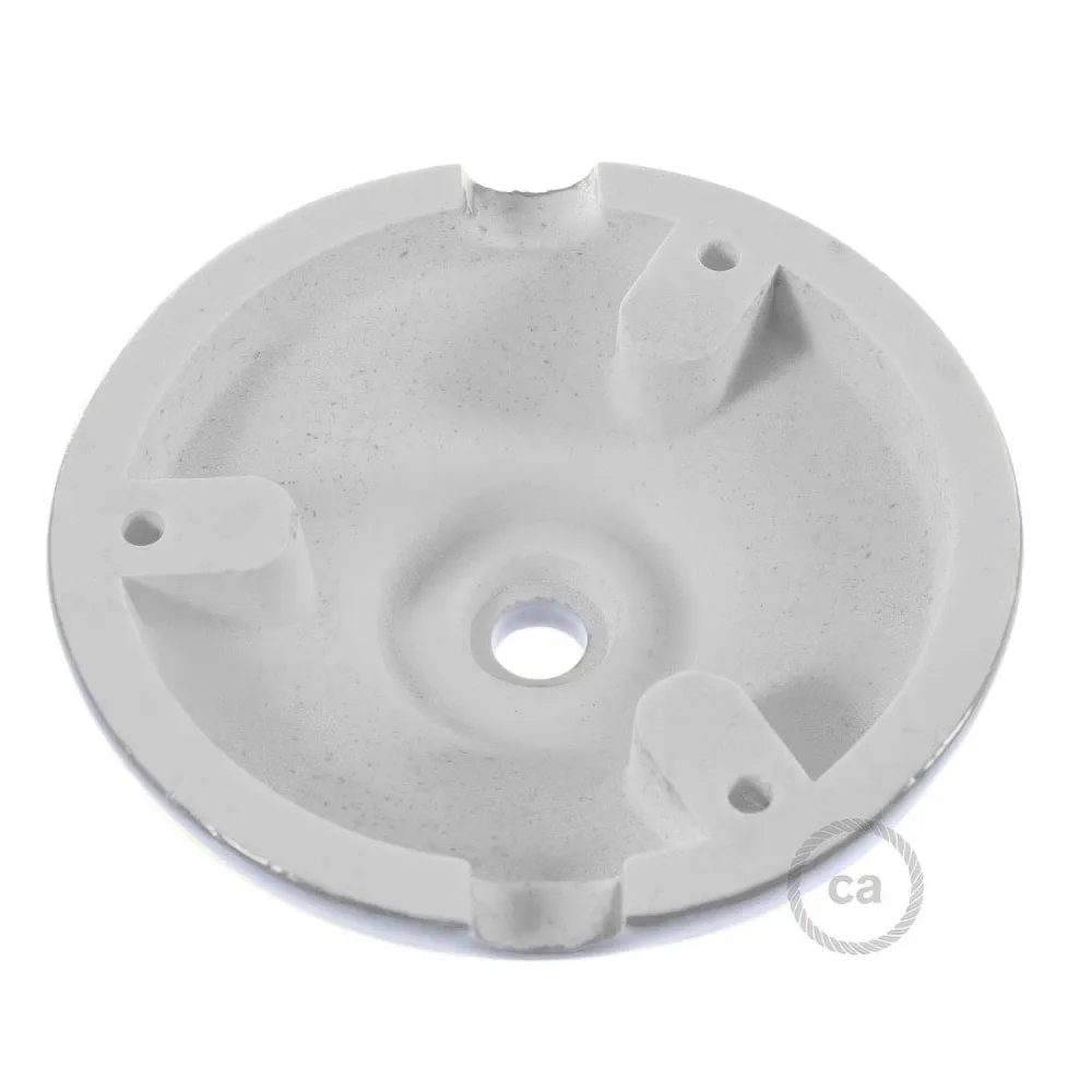 Kit base de teto em porcelana - Cinzento