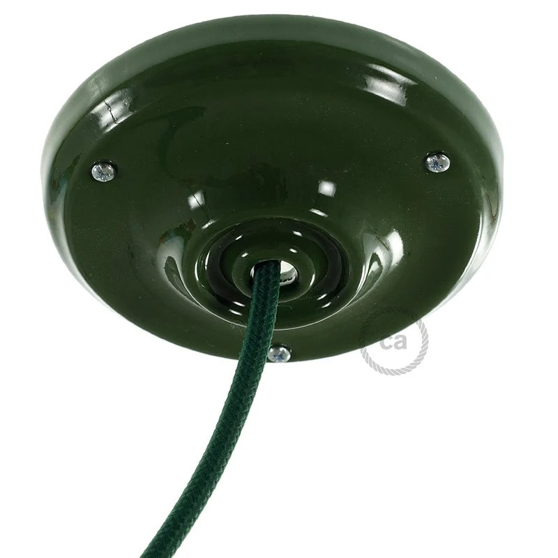 Kit base de teto em porcelana - Verde