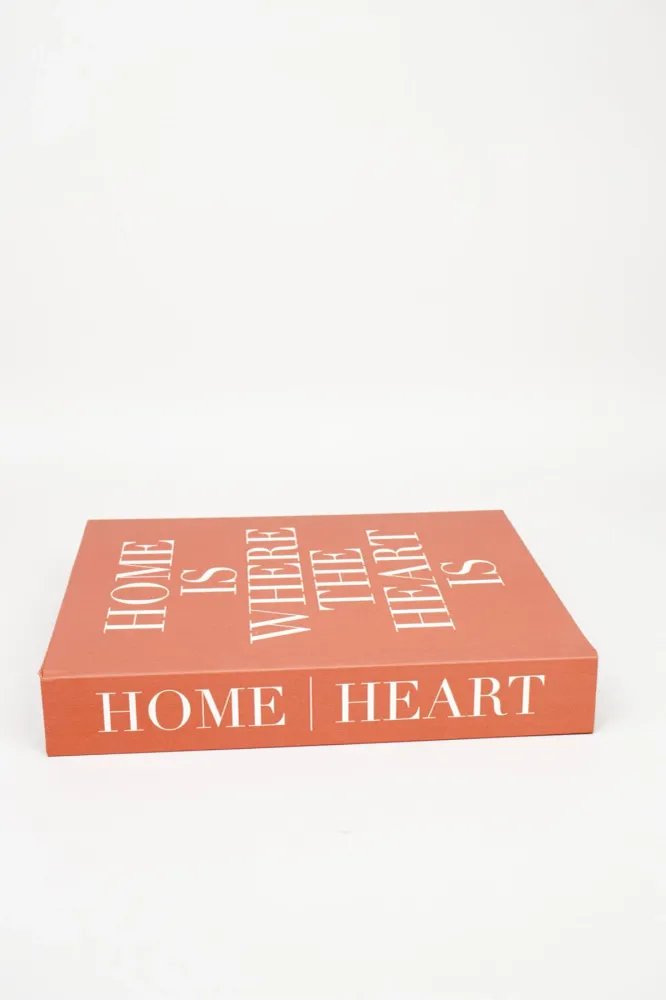 Livro Caixa Home Heart em MDF 32cm