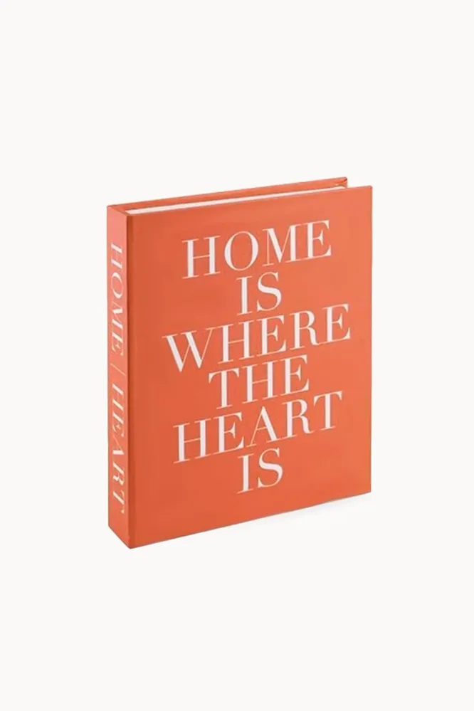 Livro Caixa Home Heart em MDF 32cm