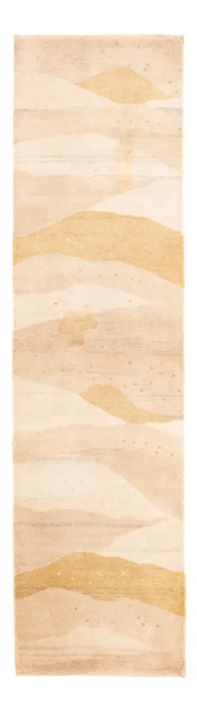Läufer Gabbeh - Indus - 234 x 75 cm - hellbeige