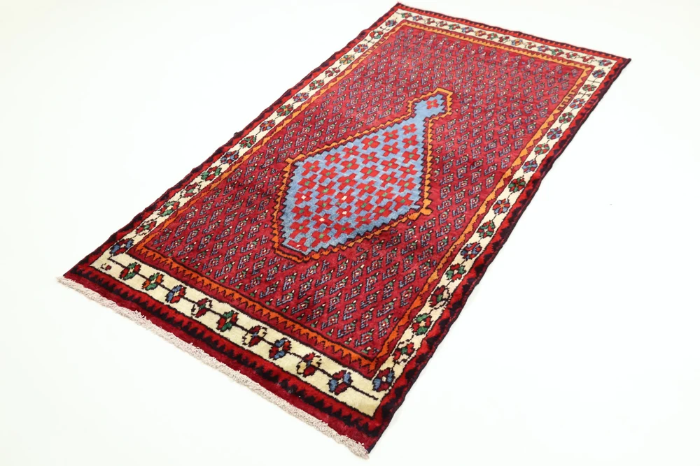 Läufer Perser - Nomadic - 200 x 105 cm - rot