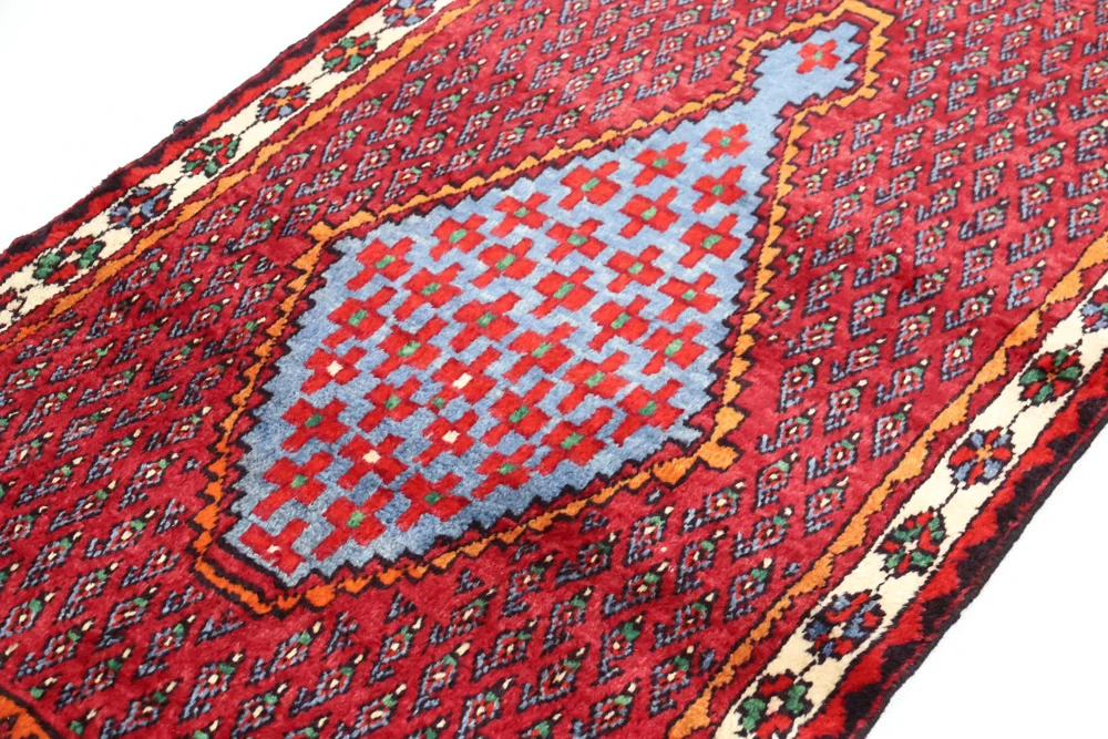 Läufer Perser - Nomadic - 200 x 105 cm - rot