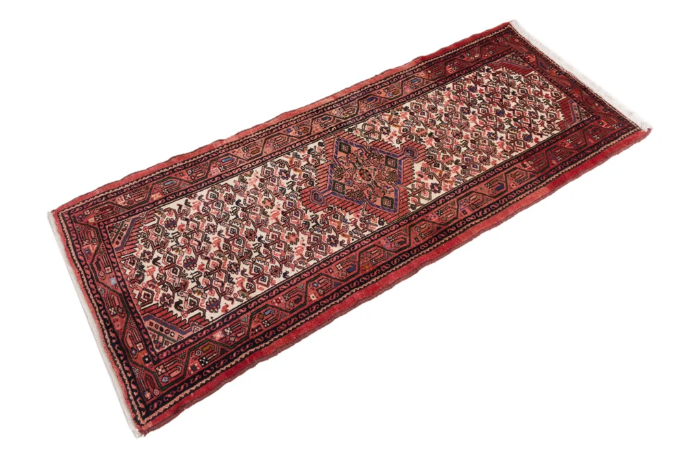 Läufer Perser - Nomadic - 200 x 80 cm - hellrot