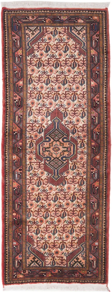 Läufer Perser - Nomadic - 200 x 88 cm - hellrot