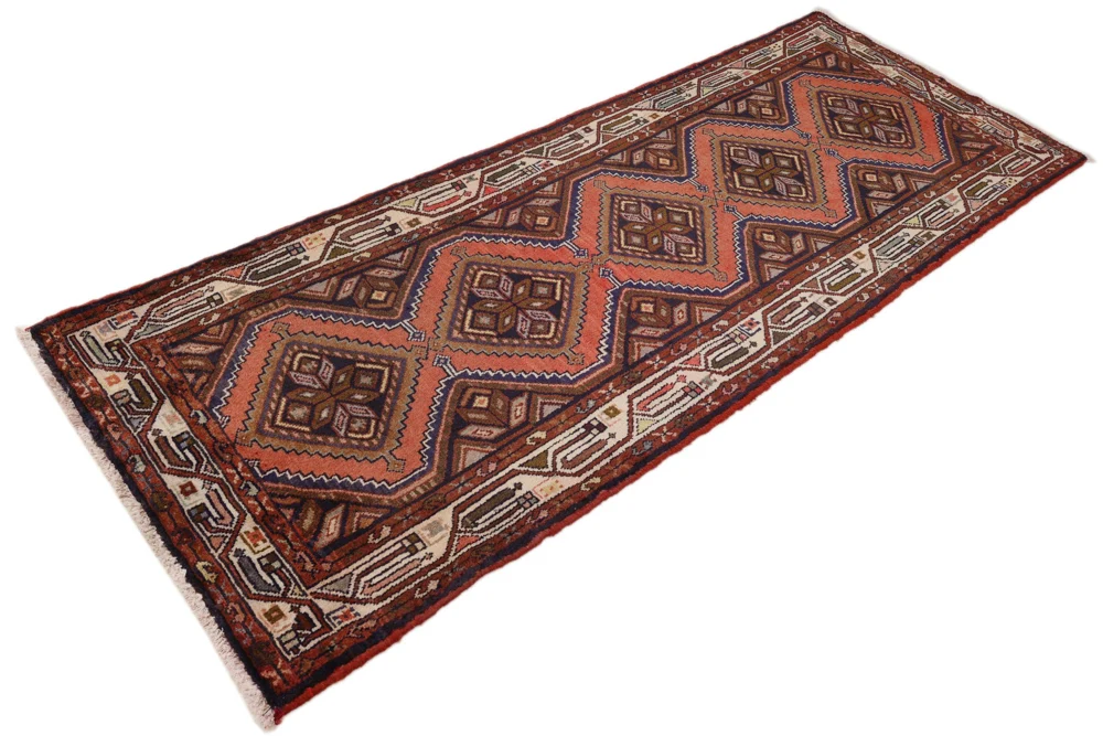Läufer Perser - Nomadic - 207 x 79 cm - rost