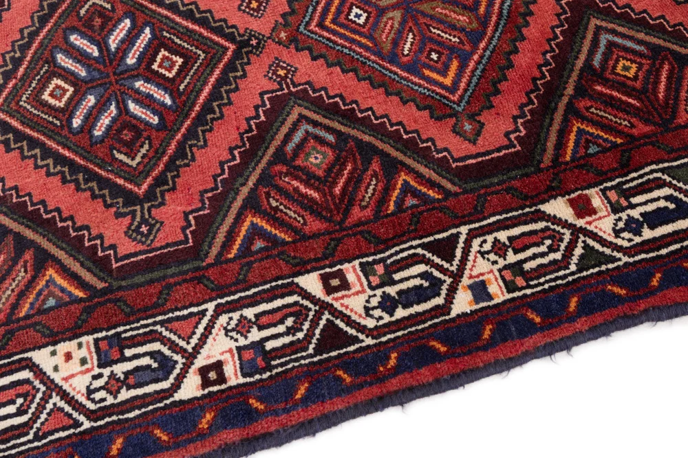 Läufer Perser - Nomadic - 210 x 90 cm - dunkelrot