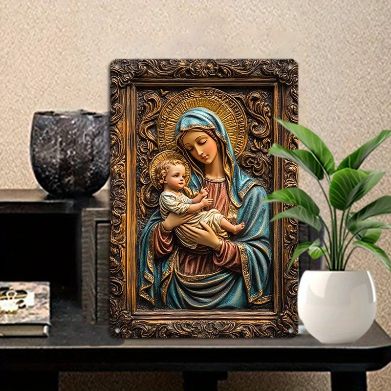 MariaJezus - Arte de Parede Vintage em Alumínio