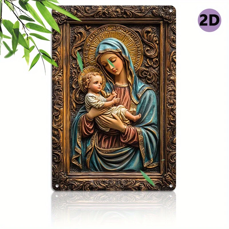 MariaJezus - Arte de Parede Vintage em Alumínio
