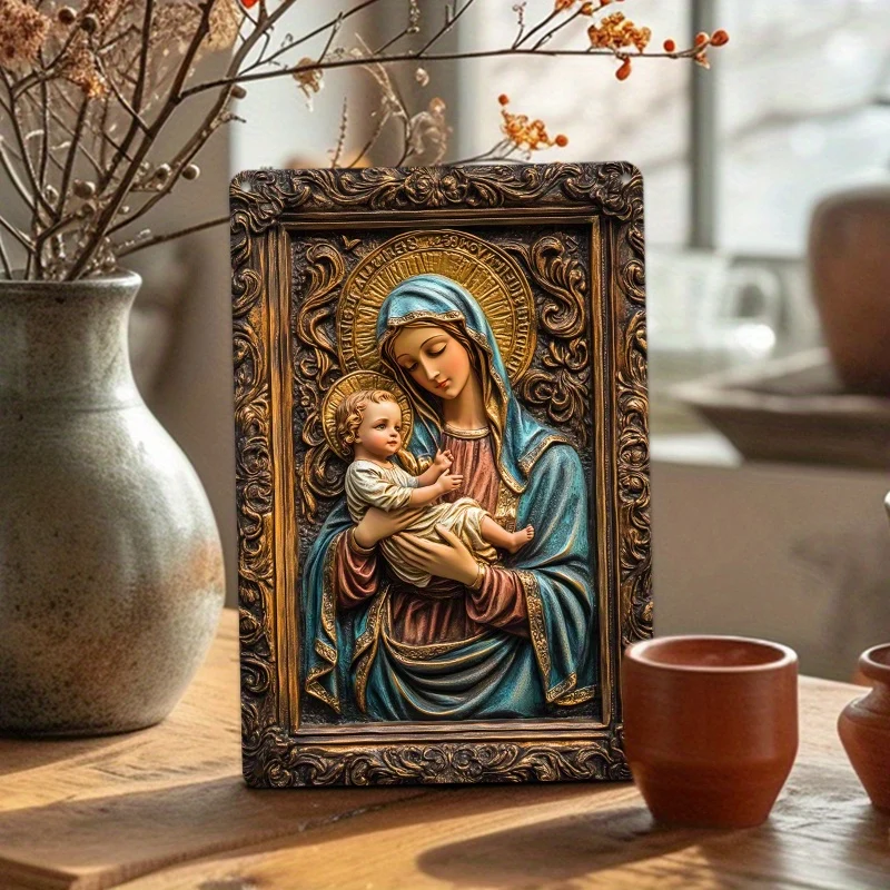 MariaJezus - Arte de Parede Vintage em Alumínio