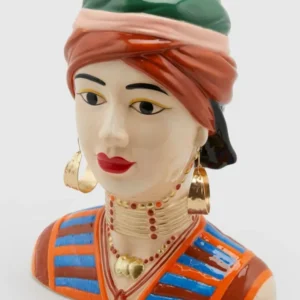 Vaso de cerâmica busto de homem MIMÍ