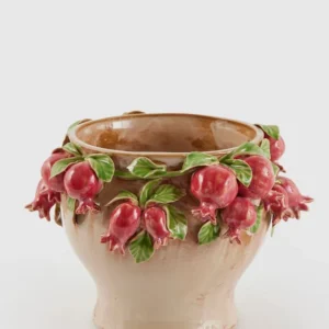 Vaso de cerâmica com LIMÕES MIMÍ