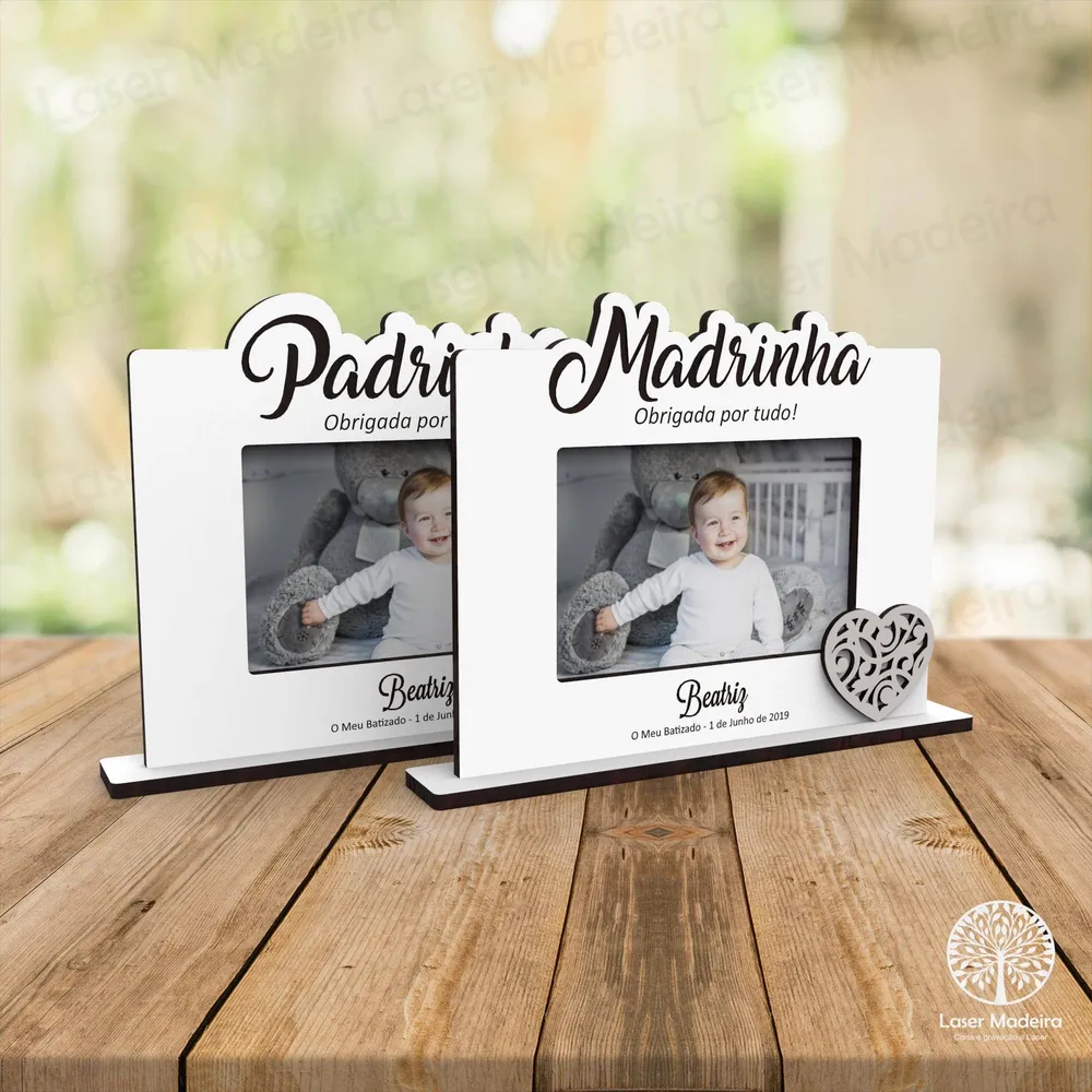 Moldura para Padrinhos Recortada