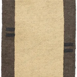 Nepal Teppich 140 x 70 cm - beige