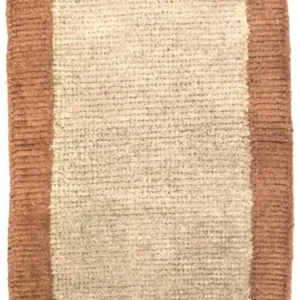 Nepal Teppich 140 x 70 cm - beige
