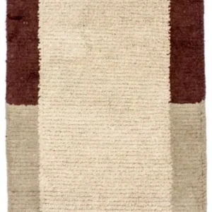 Nepal Teppich 140 x 70 cm - beige
