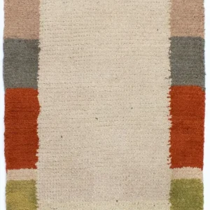 Nepal Teppich 140 x 70 cm - beige