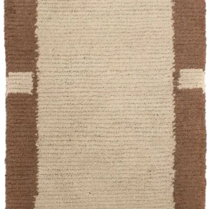 Nepal Teppich 140 x 70 cm - beige
