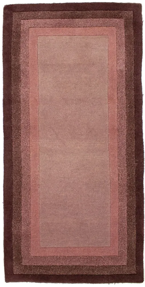 Nepal Teppich 140 x 70 cm - lila