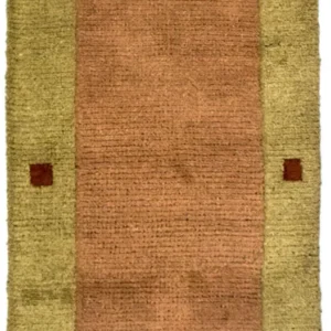 Nepal Teppich 140 x 70 cm - mehrfarbig
