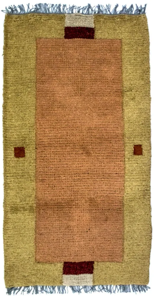 Nepal Teppich 140 x 70 cm - mehrfarbig