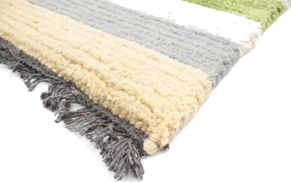 Nepal Teppich 140 x 70 cm - mehrfarbig