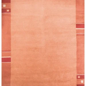 Nepal Teppich 140 x 70 cm - orange