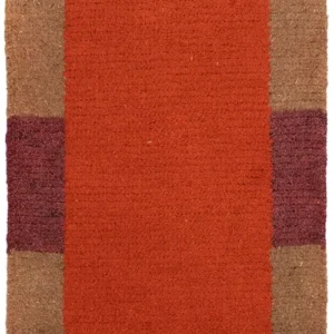 Nepal Teppich 140 x 70 cm - rot