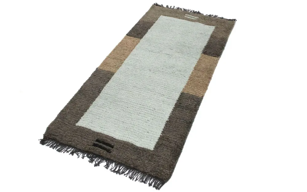 Nepal Teppich 140x70cm - Wollteppich