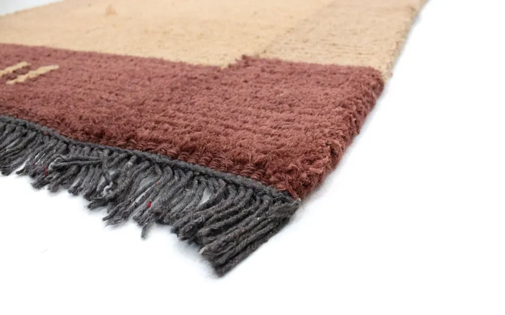 Nepal Teppich 140x70cm - Wollteppich