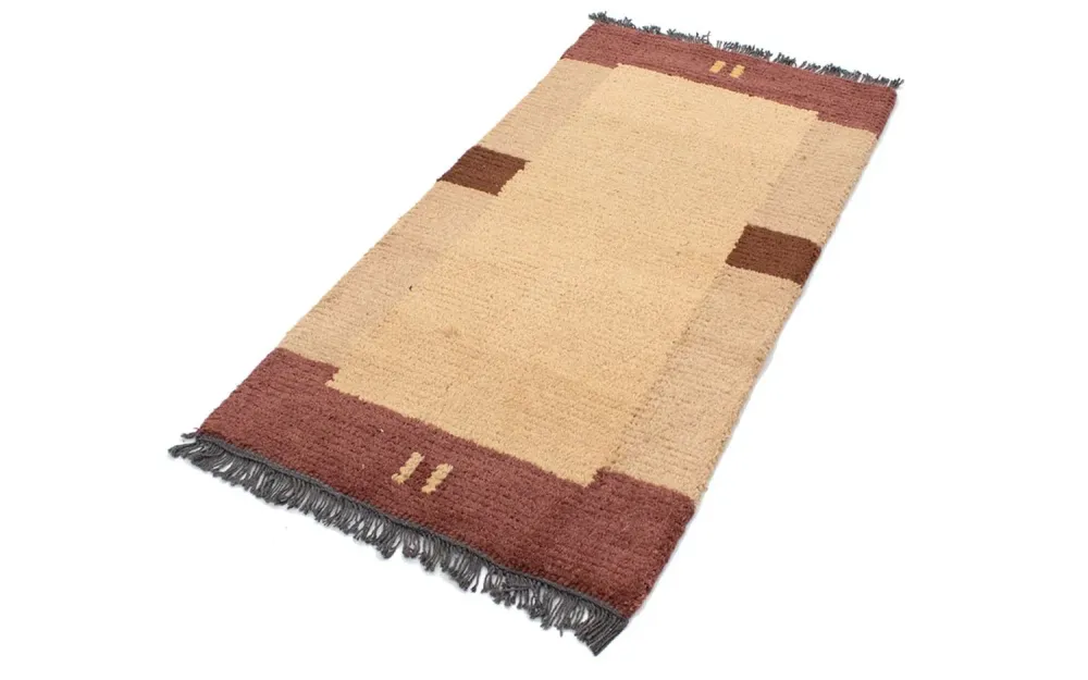 Nepal Teppich 140x70cm - Wollteppich