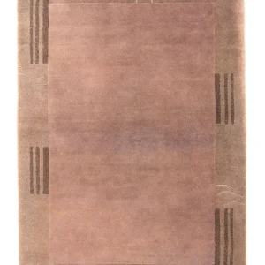 Nepal Teppich 180 x 124 cm - hellchoco