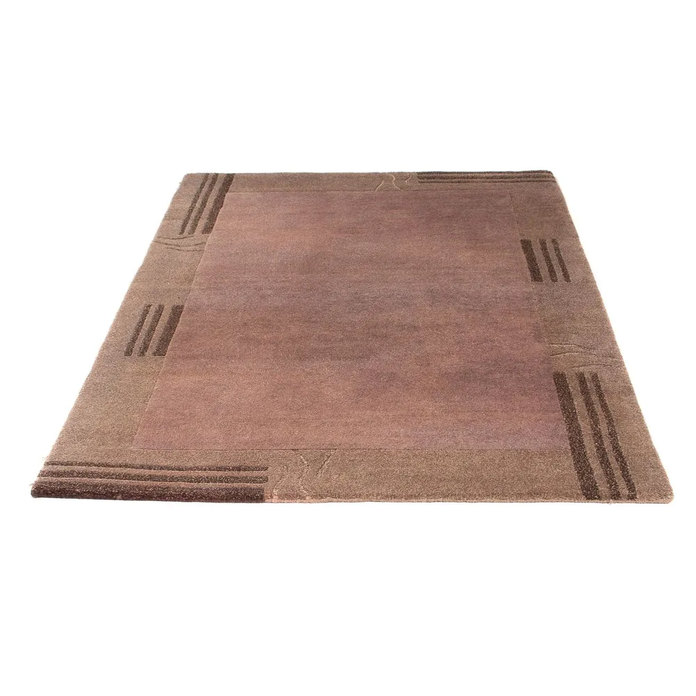 Nepal Teppich 180 x 124 cm - hellchoco