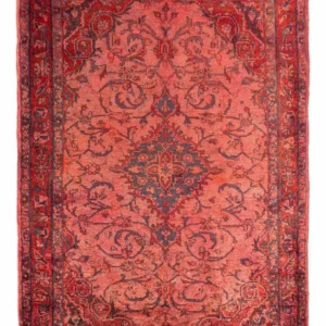 Orientteppich 116 x 72 cm - hellrot