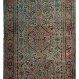 Orientteppich 140 x 70 cm - hellblau