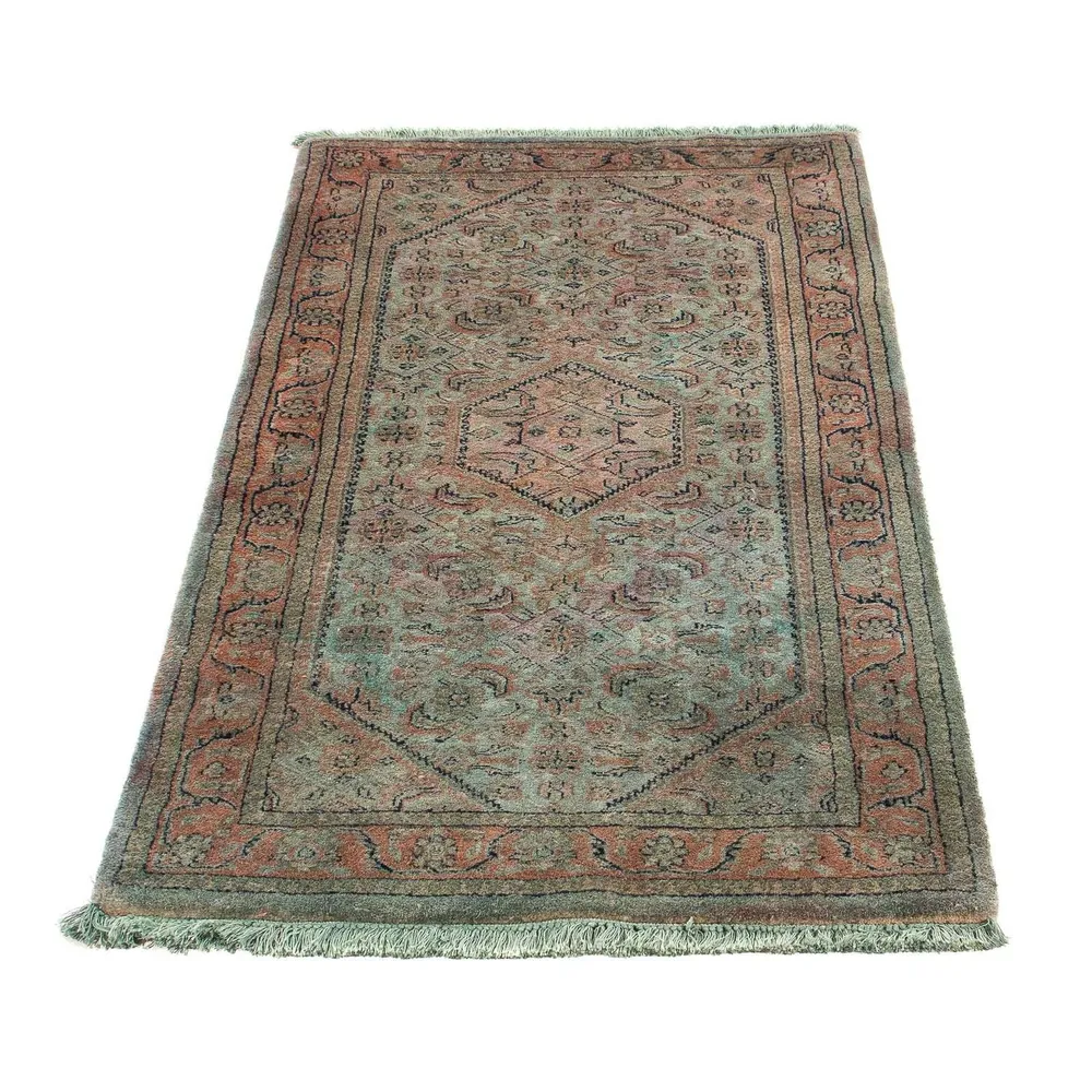Orientteppich 140 x 70 cm - hellblau